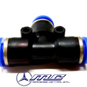 UNION TEE 1/4 RAPIDA PLASTICA