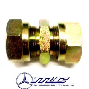 UNION DOBLE 18mm COMPLETA HIERRO